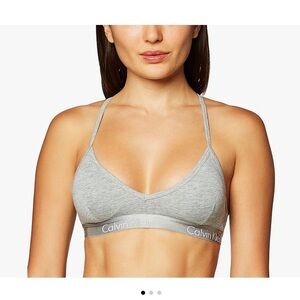 Calvin Klein Cotton Lightly Lined Bralette